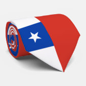Drapeau du Chili Cravate (Roulé)