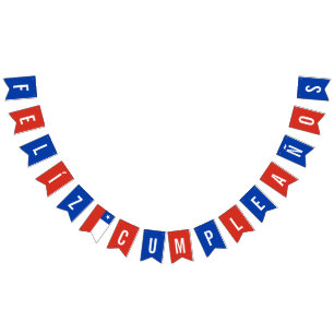 Drapeau du Chili Décorations de fête d'anniversa