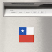 Drapeau du Chili Magnet (In Situ (Lave-vaisselle))