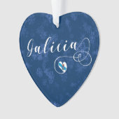 Drapeau du Coeur de la Galice, Galice (devant)
