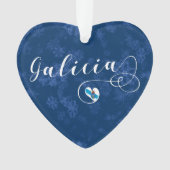 Drapeau du Coeur de la Galice, Galice (devant)