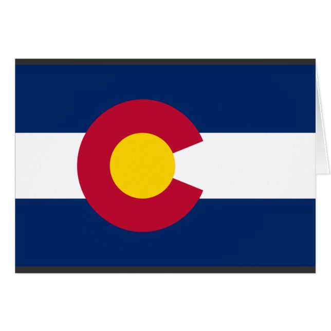 Drapeau du Colorado (Devant horizontal)