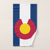 DRAPEAU DU COLORADO (Serviette à main)