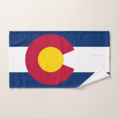 DRAPEAU DU COLORADO (Serviette à main)
