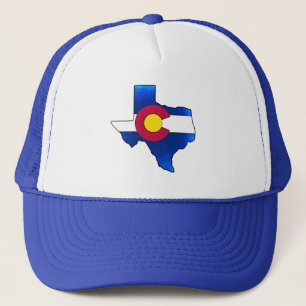 Drapeau du Colorado lumineux casquette du Texas