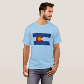 Drapeau du Colorado T-shirt (Devant entier)