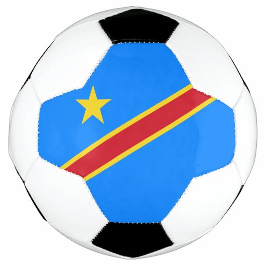 Drapeau du Congo Kinshasa (Devant)