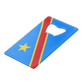 Drapeau du Congo Kinshasa (Dos Angle)