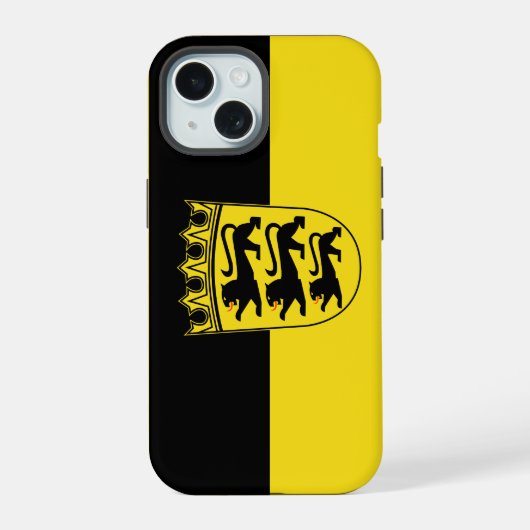 Drapeau du coque iphone-Coque du Bade-Wurtemberg (Verso)