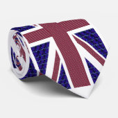 Drapeau du Cravate de Gemstone du Royaume-Uni (Roulé)