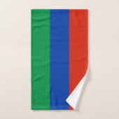 Drapeau du Daghestan (Serviette à main)
