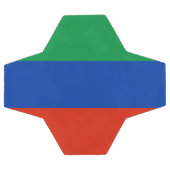Drapeau du Daghestan (Plat)