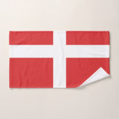 Drapeau du Danemark (Serviette à main)