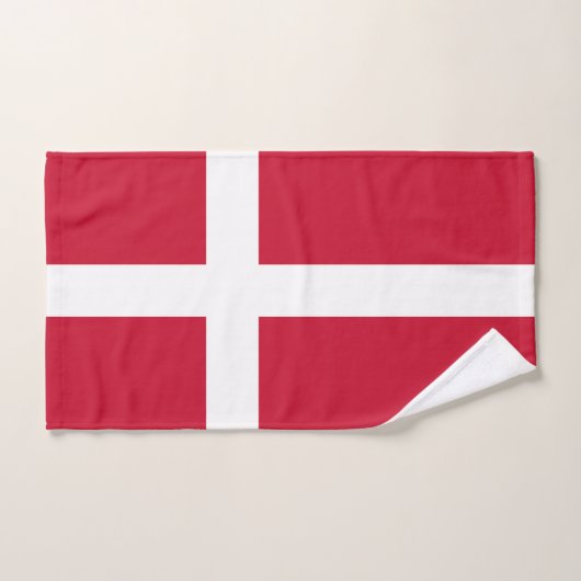 Drapeau du Danemark (Serviette à main)