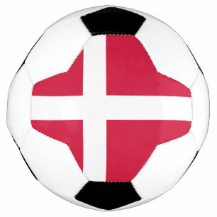 Drapeau du Danemark Soccer Ball