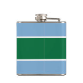 Drapeau du Derbyshire Flacon de hanche (Dos)