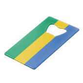 Drapeau du Gabon (Devant Angle)