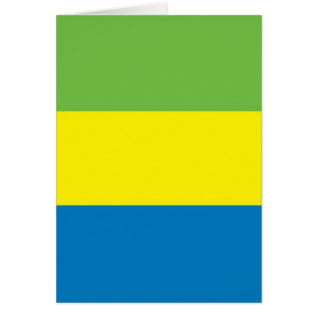 Drapeau du Gabon (Devant)