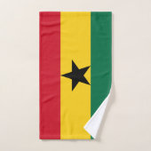 Drapeau du Ghana (Serviette à main)