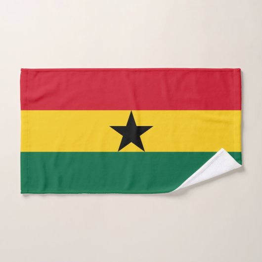 Drapeau du Ghana (Serviette à main)