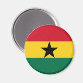 Drapeau du Ghana Magnet (Recto/Verso)