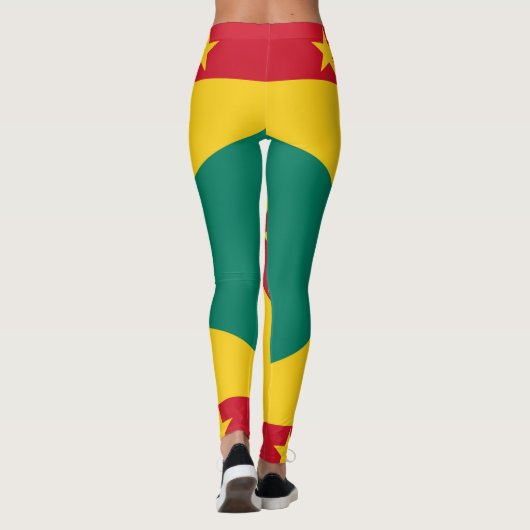 Drapeau du Grenada legging (Dos)