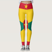 Drapeau du Grenada legging (Devant)