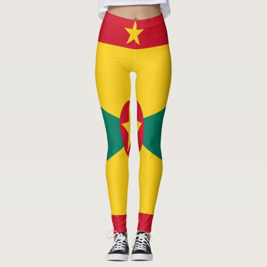 Drapeau du Grenada legging (Devant)