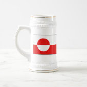 Drapeau du Groenland ~ Plan Mug (Gauche)
