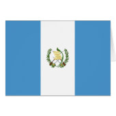 Drapeau du Guatemala (Devant horizontal)