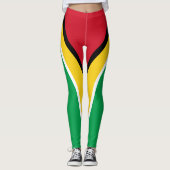 Drapeau du Guyana Leggings  (Devant)