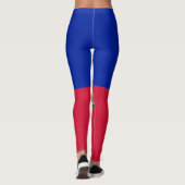 Drapeau du Haïti legging (Dos)