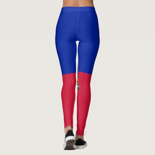Drapeau du Haïti legging (Dos)