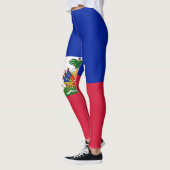 Drapeau du Haïti legging (Gauche)