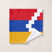 Drapeau du Haut-Karabagh (Gant de toilette)