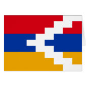 Drapeau du Haut-Karabakh (Devant horizontal)