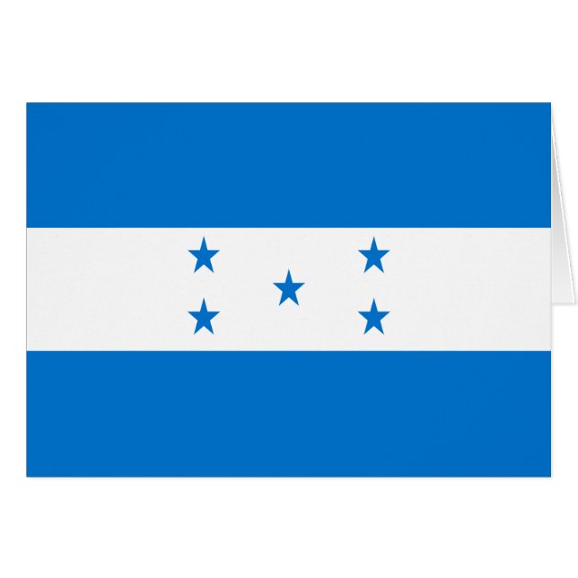 Drapeau du Honduras (Devant horizontal)