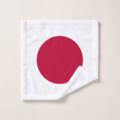 Drapeau du Japon (Gant de toilette)