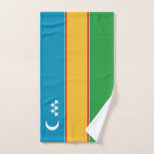 Drapeau du Karakalpakstan (Serviette à main)