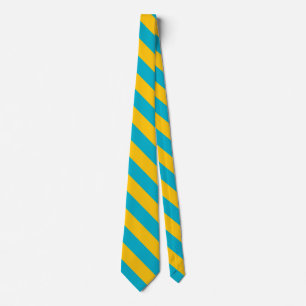 Drapeau du Kazakhstan cravate élégante patriotique