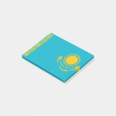 Drapeau du Kazakhstan Post-it® Notes (Incliné)