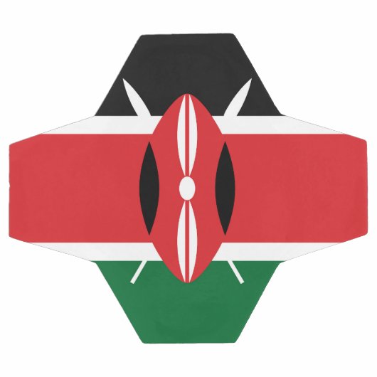 Drapeau du Kenya (Plat)