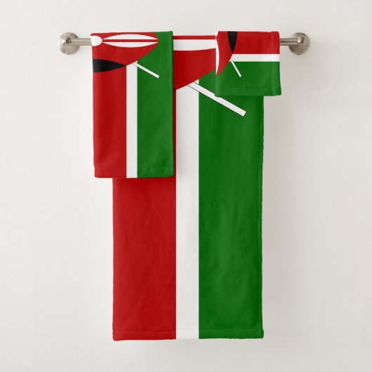 Drapeau du Kenya (En situation)