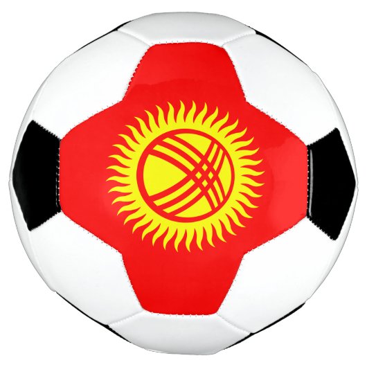 Drapeau du Kirghizistan (Tourné)