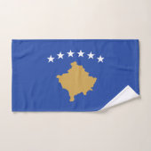 Drapeau du Kosovo (Serviette à main)