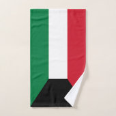 Drapeau du Koweït (Serviette à main)