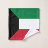 Drapeau du Koweït (Gant de toilette)