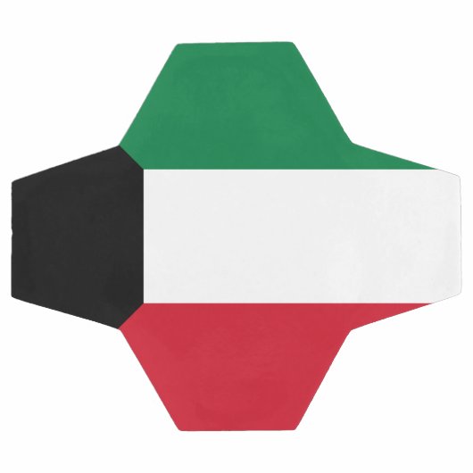Drapeau du Koweït (Plat)