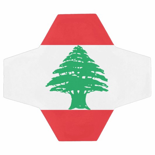 Drapeau du Liban (Plat)