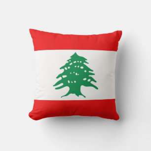 Drapeau du Liban x Coussin du drapeau